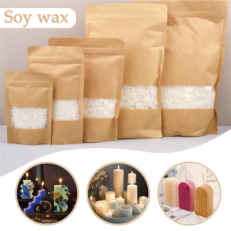 Candle Making Raw Material - 50-1000g Natural Pure Soy Wax Flake