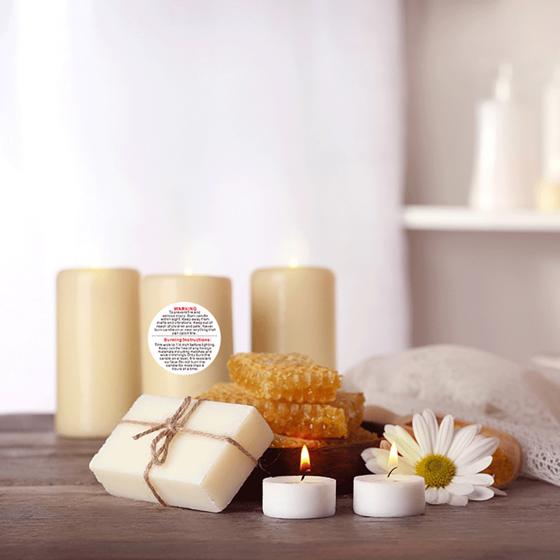 【New】500pcs/roll Candle Warnin - огляд і ціна Candle Warning Label