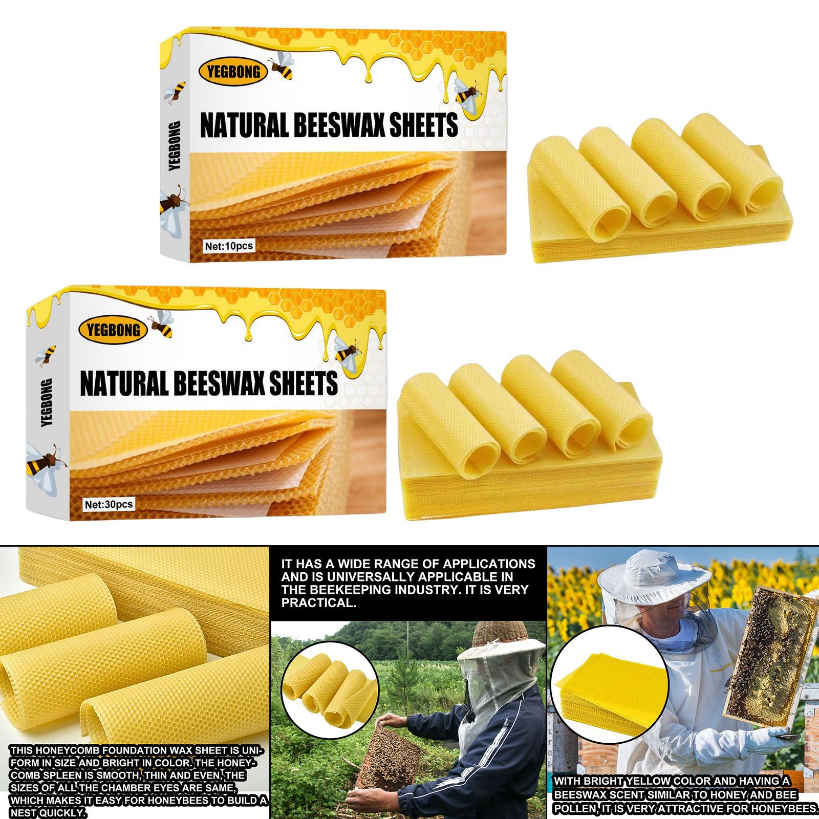 Beeswax Sheets, Beekeeping Fou - огляд і ціна Candle Making Kit Beeswax