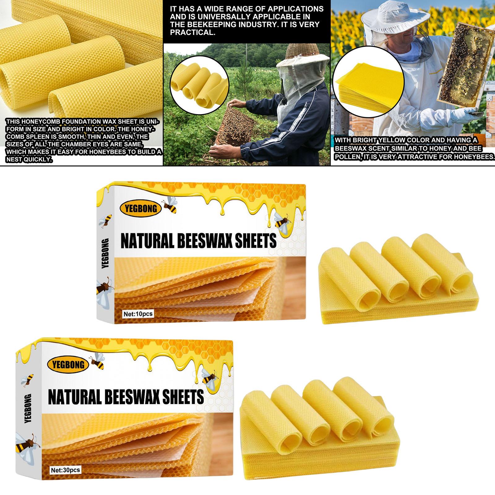 Beeswax Sheets, Beekeeping Fou - огляд і ціна Candle Making Kit Beeswax