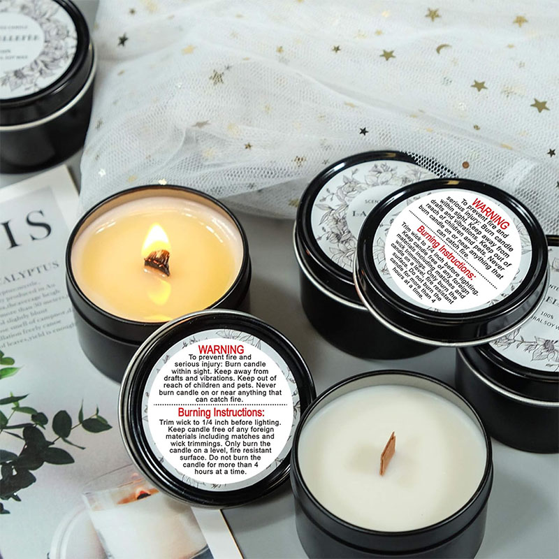 500/1000pcs Candle Warning Lab - огляд і ціна Candle Warning Label