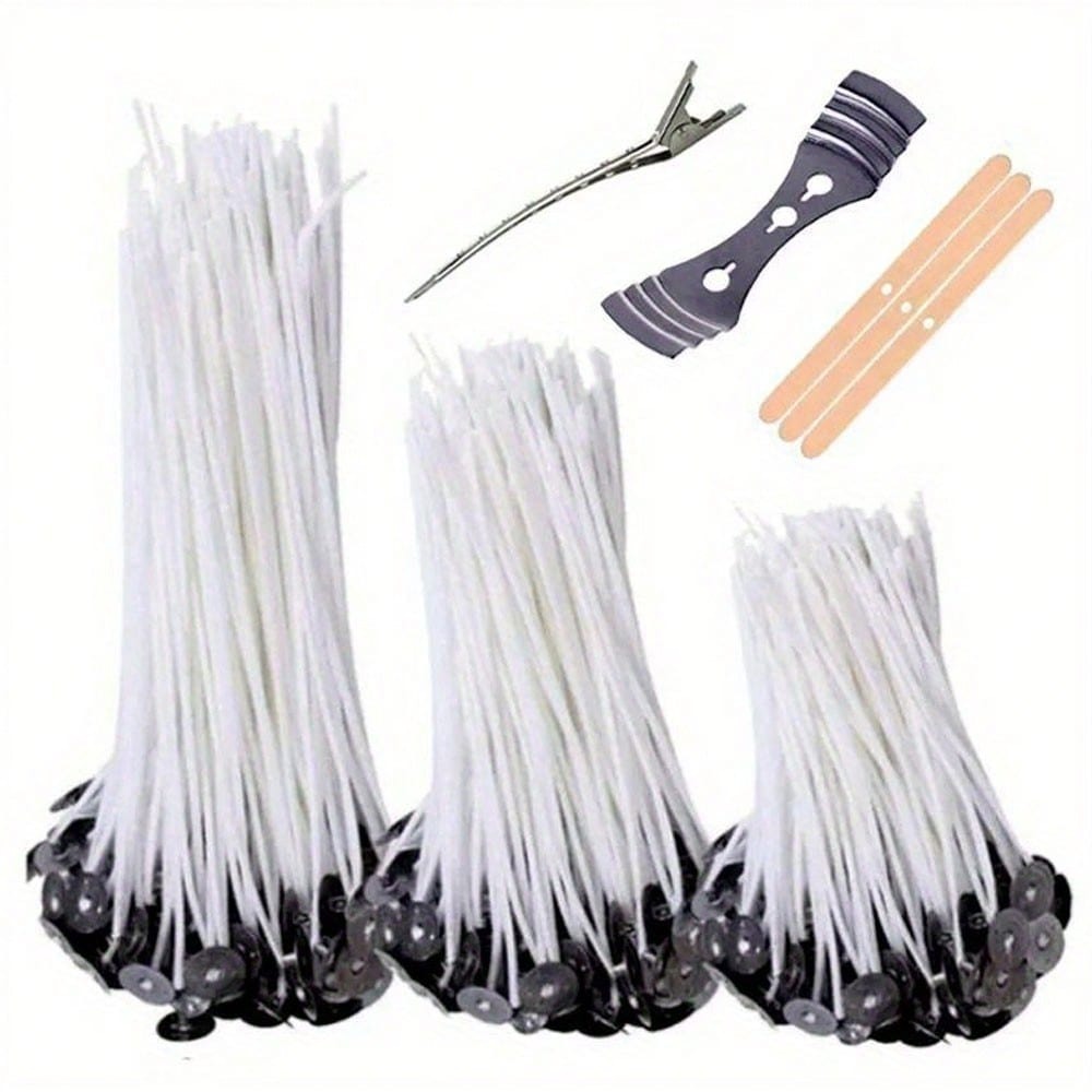 100pcs Candle Wick with Base S - огляд і ціна Candle Warning Label