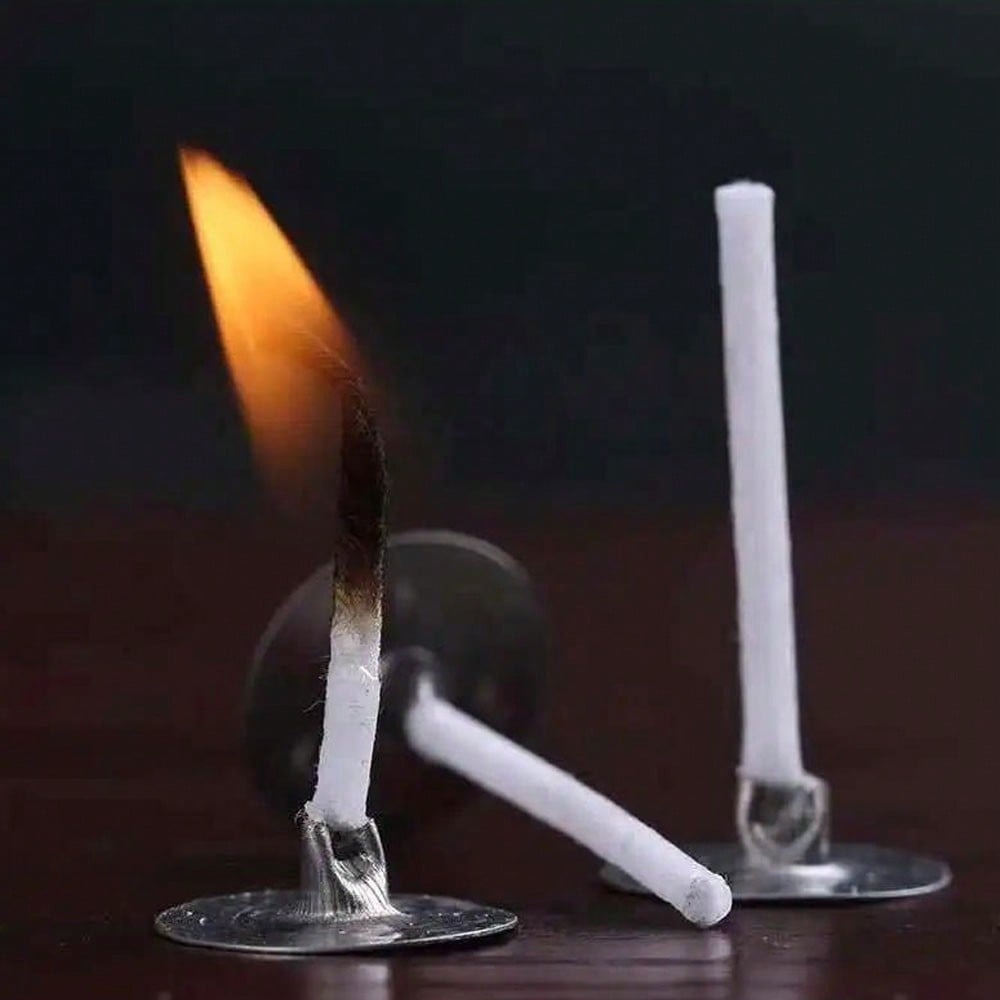 100pcs Candle Wick with Base S - огляд і ціна Candle Warning Label