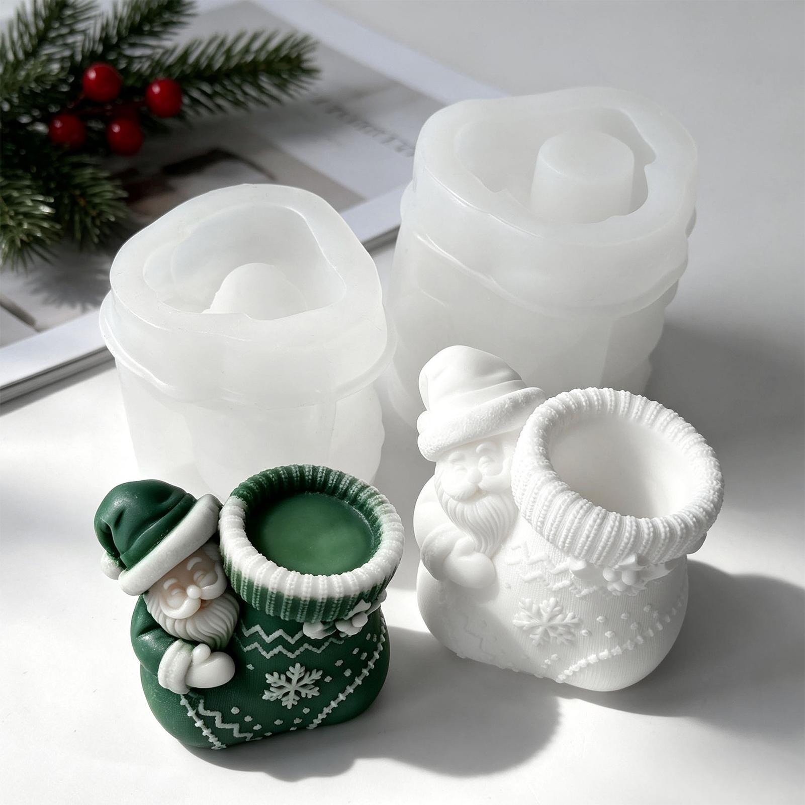 Christmas Candle Mold Silicone - огляд і ціна Candle Making Kit For Beginners