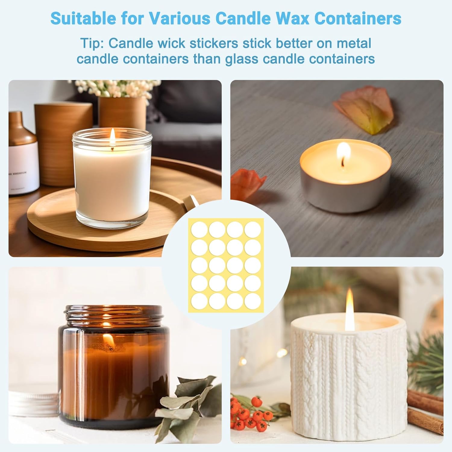 400PCS/100PCS Candle Wick Stic - огляд і ціна Candle Making Raw Material
