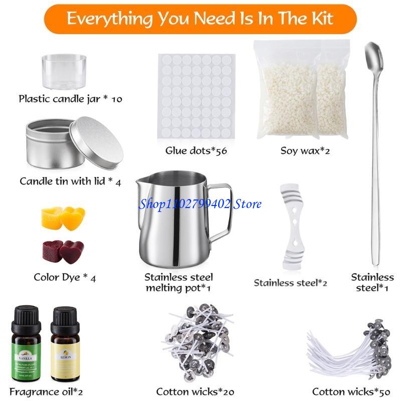 547F DIY Making Making Large S - огляд і ціна Candle Making Kit For Beginners