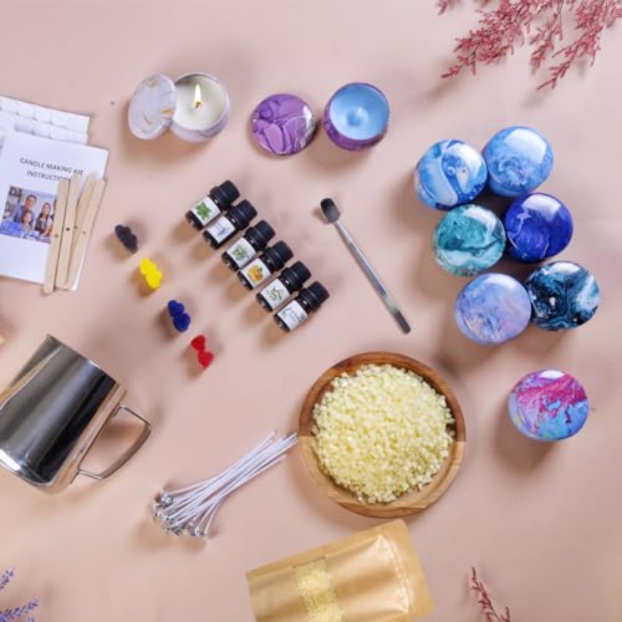 Handmade Candle Making Kit, Fu - огляд і ціна Candle Making Kit For Beginners