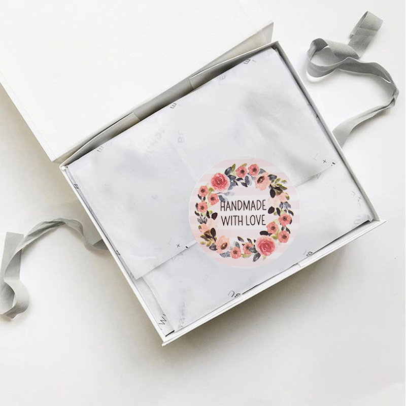 100-500pcs Flower Handmade wit - огляд і ціна Candle Warning Label