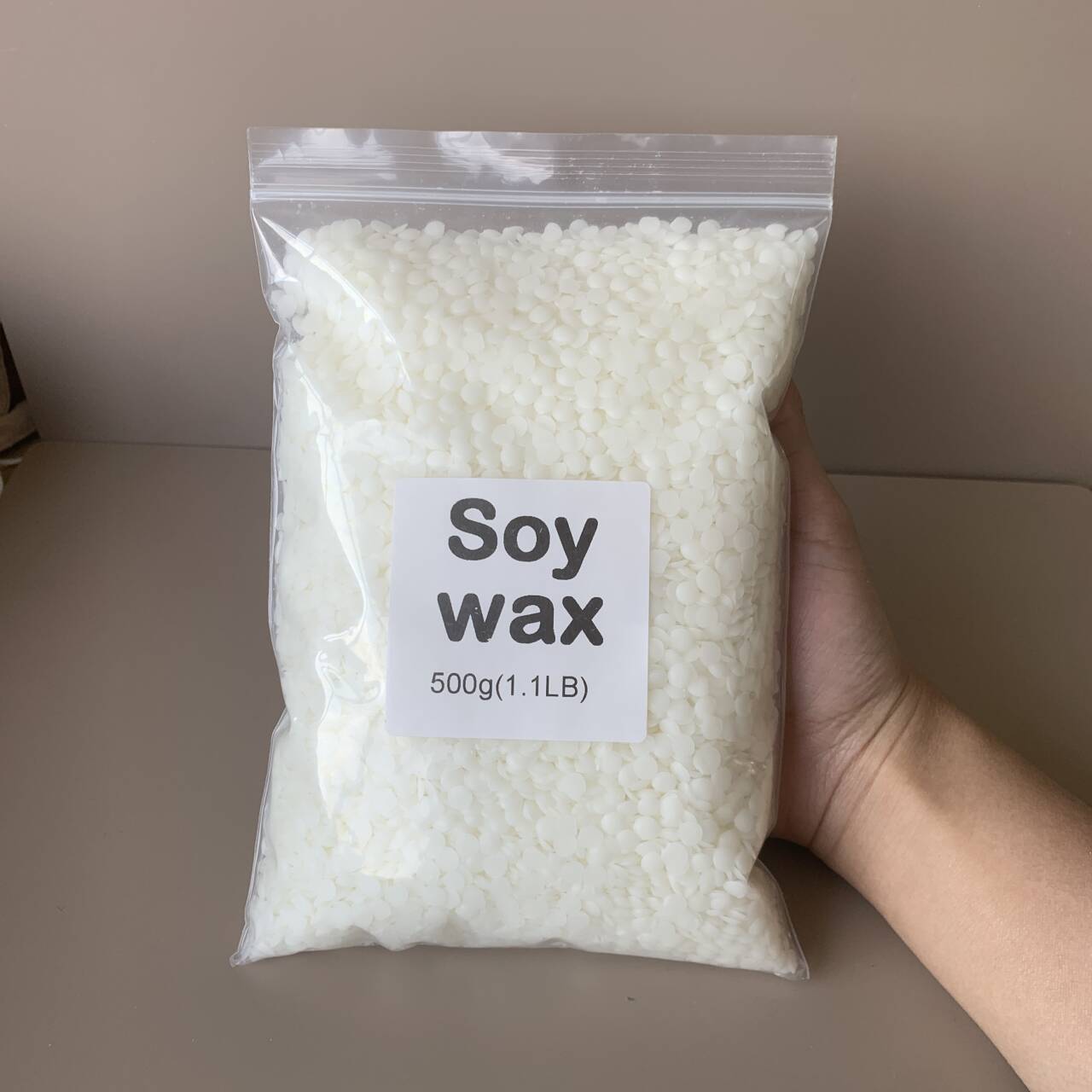 50g-1000g 100% natural Soy Wax - огляд і ціна Candle Making Raw Material