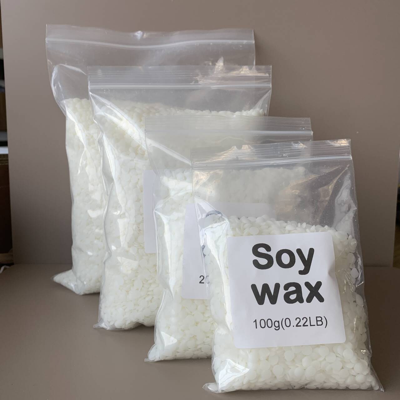 50g-1000g 100% natural Soy Wax - огляд і ціна Candle Making Raw Material