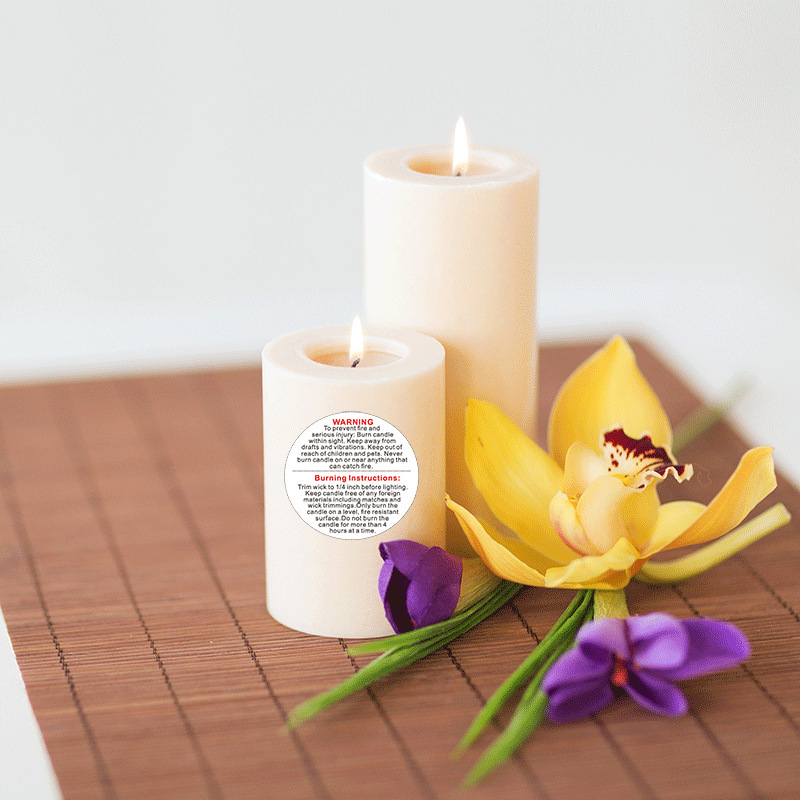 100-500pcs 1inch English Warni - огляд і ціна Candle Warning Label
