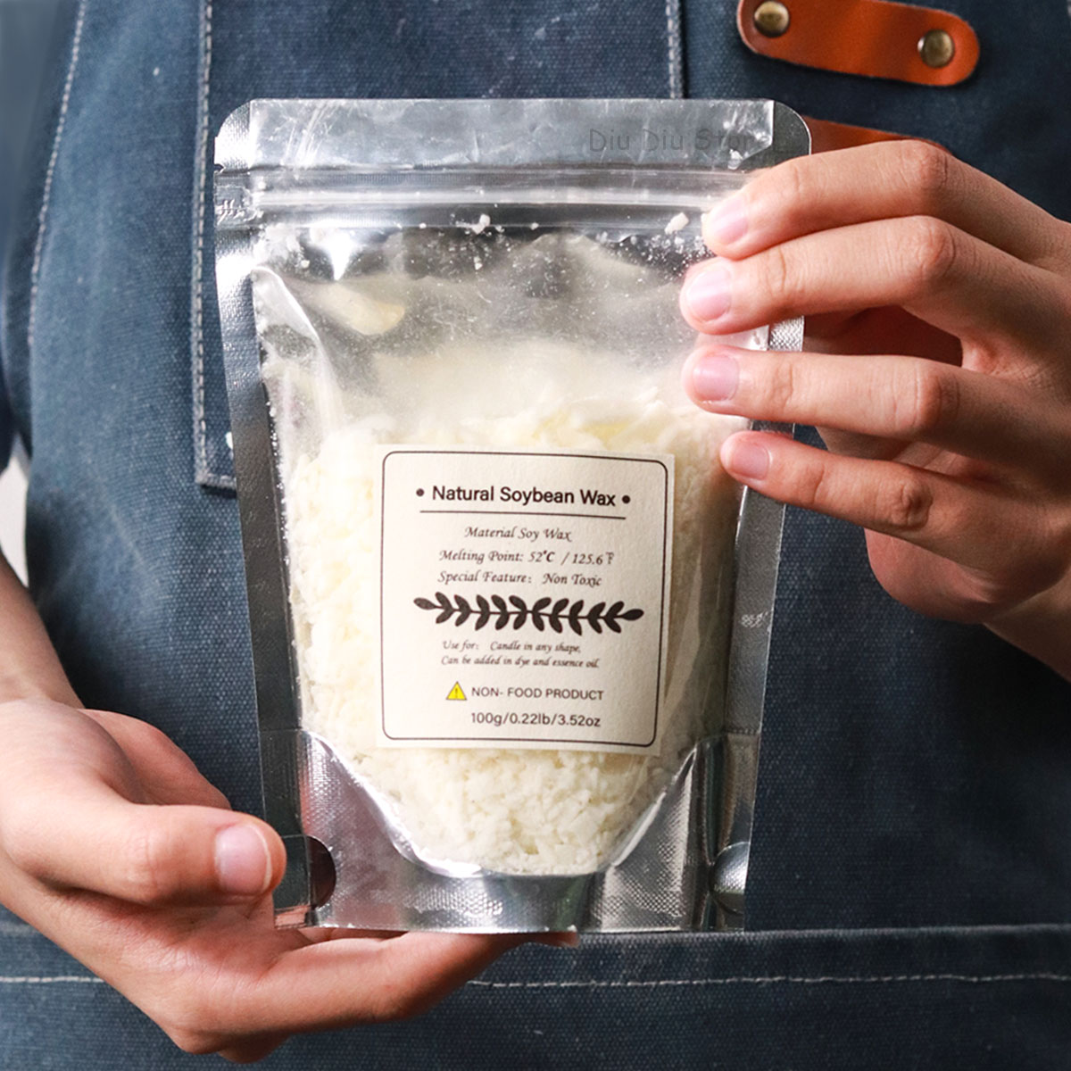 1KG Natural Soy Wax Granular S - огляд і ціна Candle Making Kit Beeswax